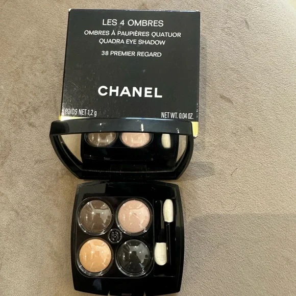 Chanel Les 4 Ombres Quadra Eye Shadow - 38 Premier Regard - Picture 4 of 8